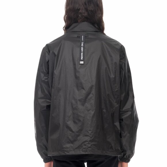 The Very Warm Windbreaker Jacket Black L NWT - Picture 2 of 8